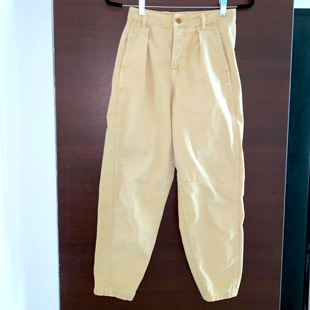 Zara barrel khaki